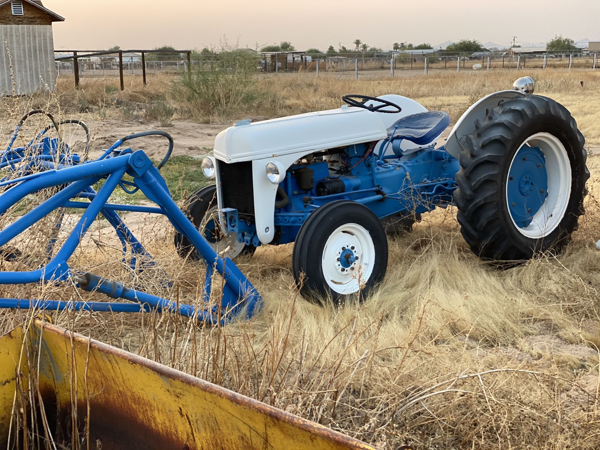 Ford 9 N tractor with loader, box Gannon for Sale in Buckeye, AZ OfferUp
