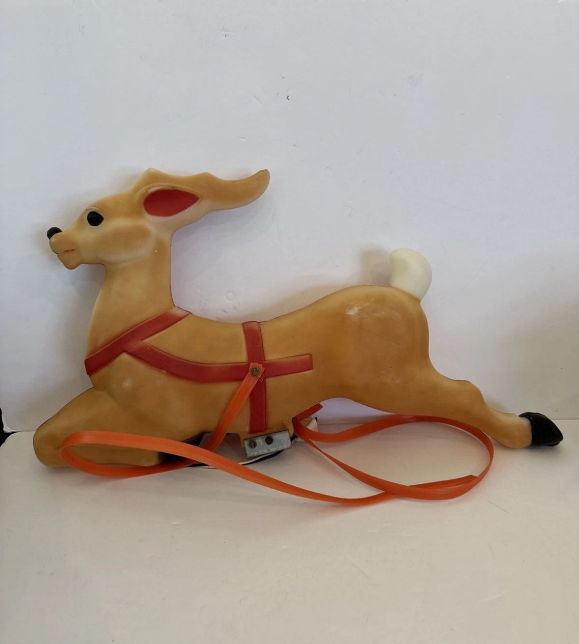 VTG General Foam Santa's Reindeer Replacement Christmas Blow Mold Yard Decor