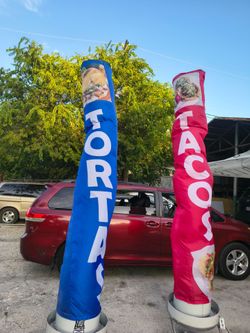 Bailarín inflable de aire