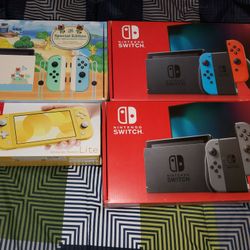 Nintendo Switch. Brand New With Warranty . Various Options.