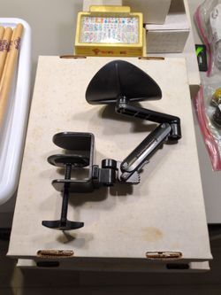 Desk Clamp Arm Rest with Adjustable Arm