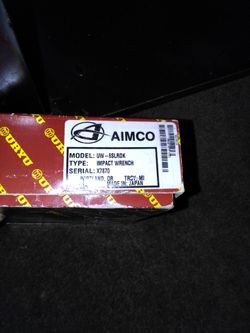 Aimco impact wrench