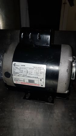 CENTURY Motor, Cap St, 1 HP, 3450, 115/208-230V, frame 56