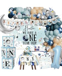 1st Birthday Decorations - First Trip Around the Sun