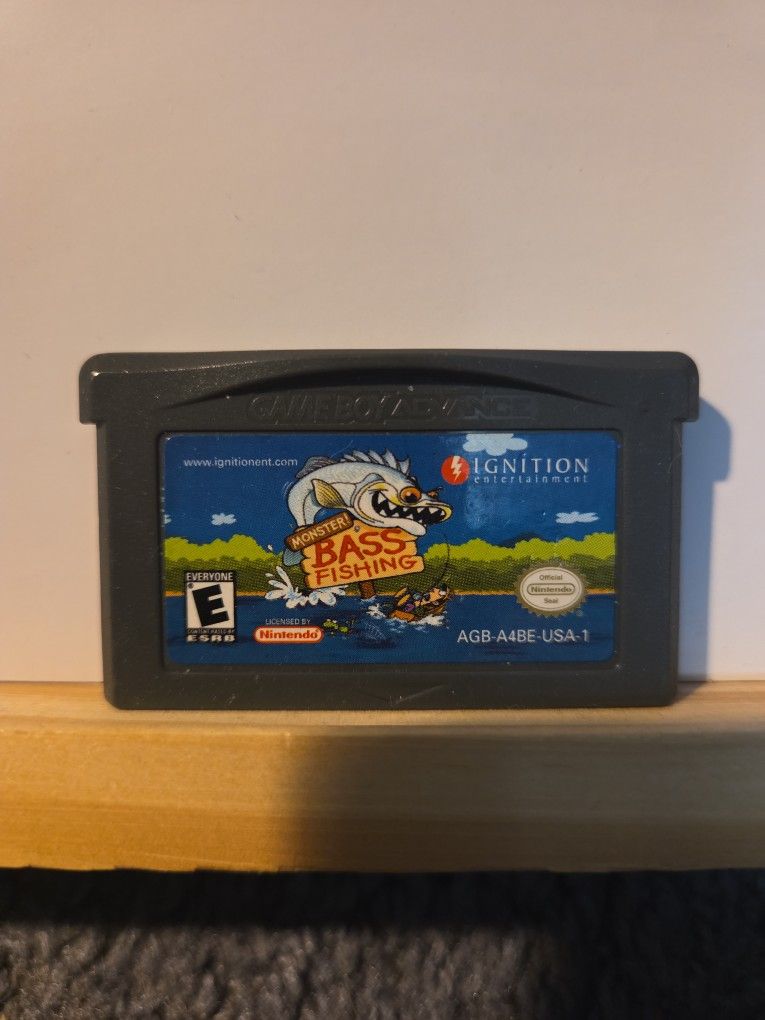 Monster Bass Fishing Gba