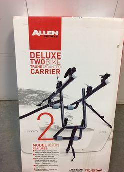 Deluxe 2-Bike Trunk Mounted Carrier