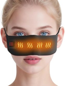 Yabuu Cordless Nose Heating Pad with 1100mAh Battery Relieve Rhinitis, Nasal Congestion,Sneezing, Cold/Runny Nose,3 Temperature Settings, Adjustable N