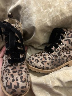 Leopard Boots