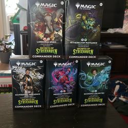 SOS Strixhaven Commander Decks