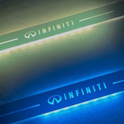 ✨ 2 Infiniti Magnetic LED Door Sills – RGB Colors