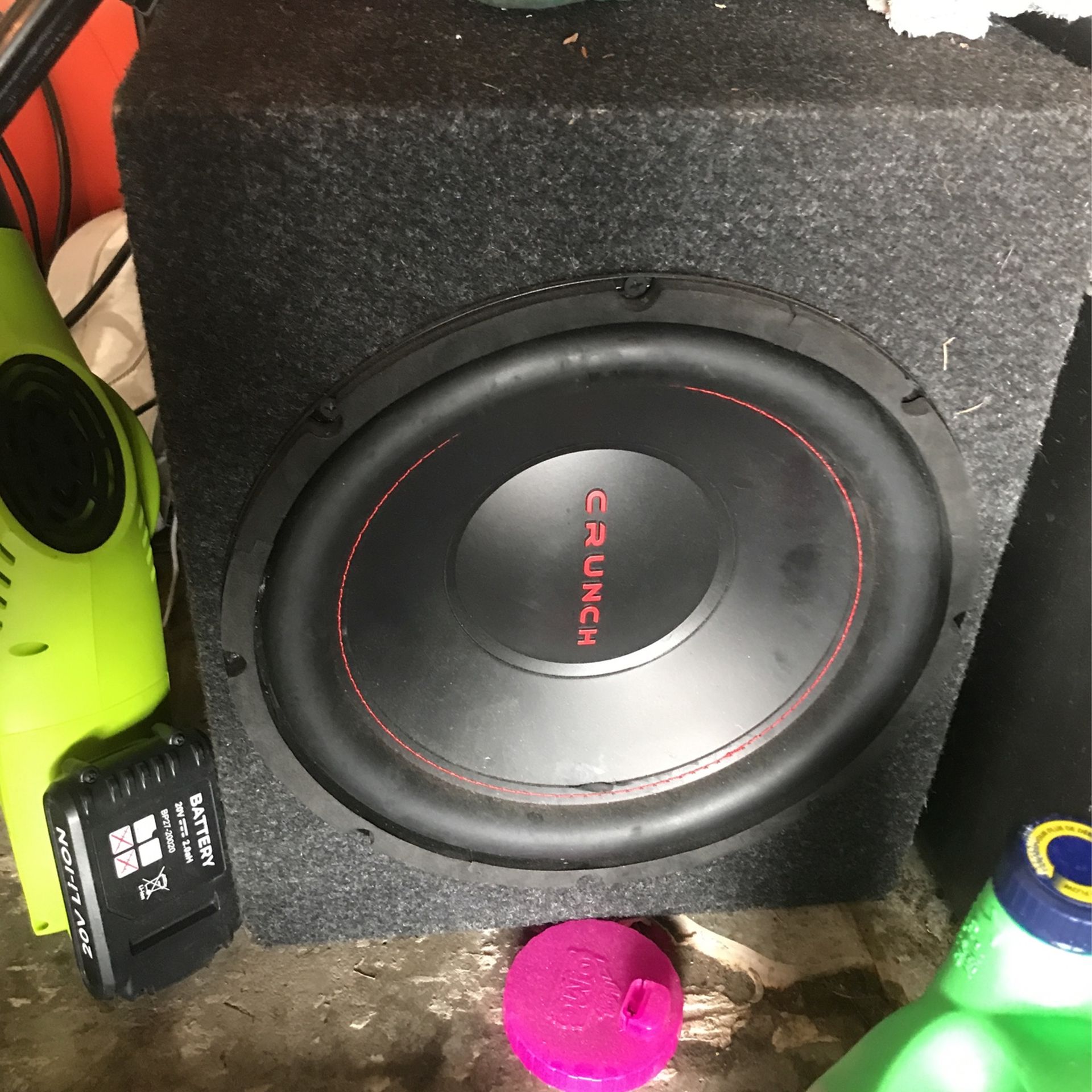 Subwoofer 1 12 Speaker With Amplifier
