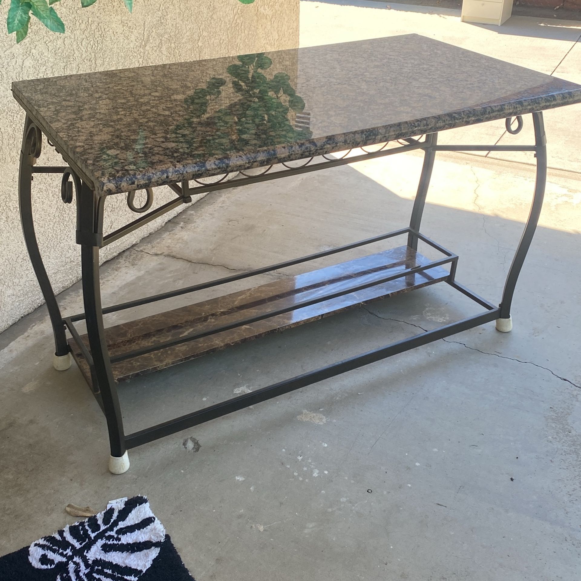 Granite Wine Rack/Table