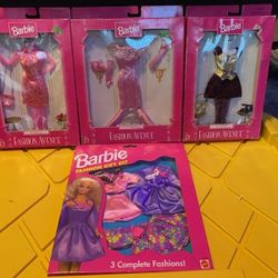 Vintage 90's Barbie Clothes - $15 each