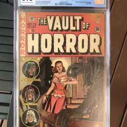Vault of Horror #23 (1952) CGC 3.0 — Johnny Craig Cir; Graham Ingels Profile