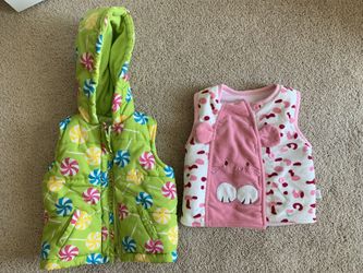 Vests size 2-3 years