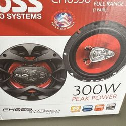 New!!  SPEAKERS BOSS 300 W 6.5" 3 Way Car Spekers Audio