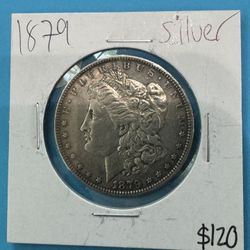 1879 Morgan Silver Dollar 90% Silver