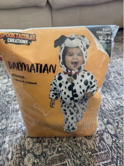 Baby Halloween costume dalmation