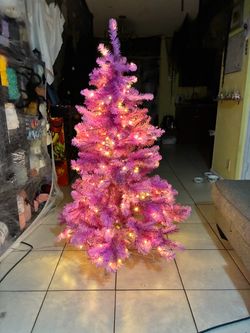 5ft pink Christmas tree