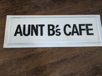 Fun Cafe Sign