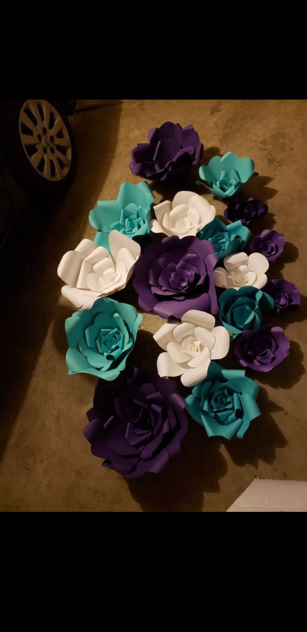 Paper flowers