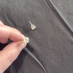 14k CZ studs