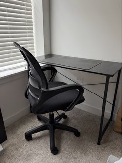 Office Desk and Chair