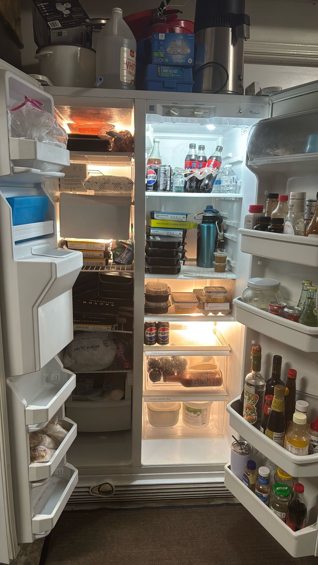Whirlpool Refrigerator And Freezer