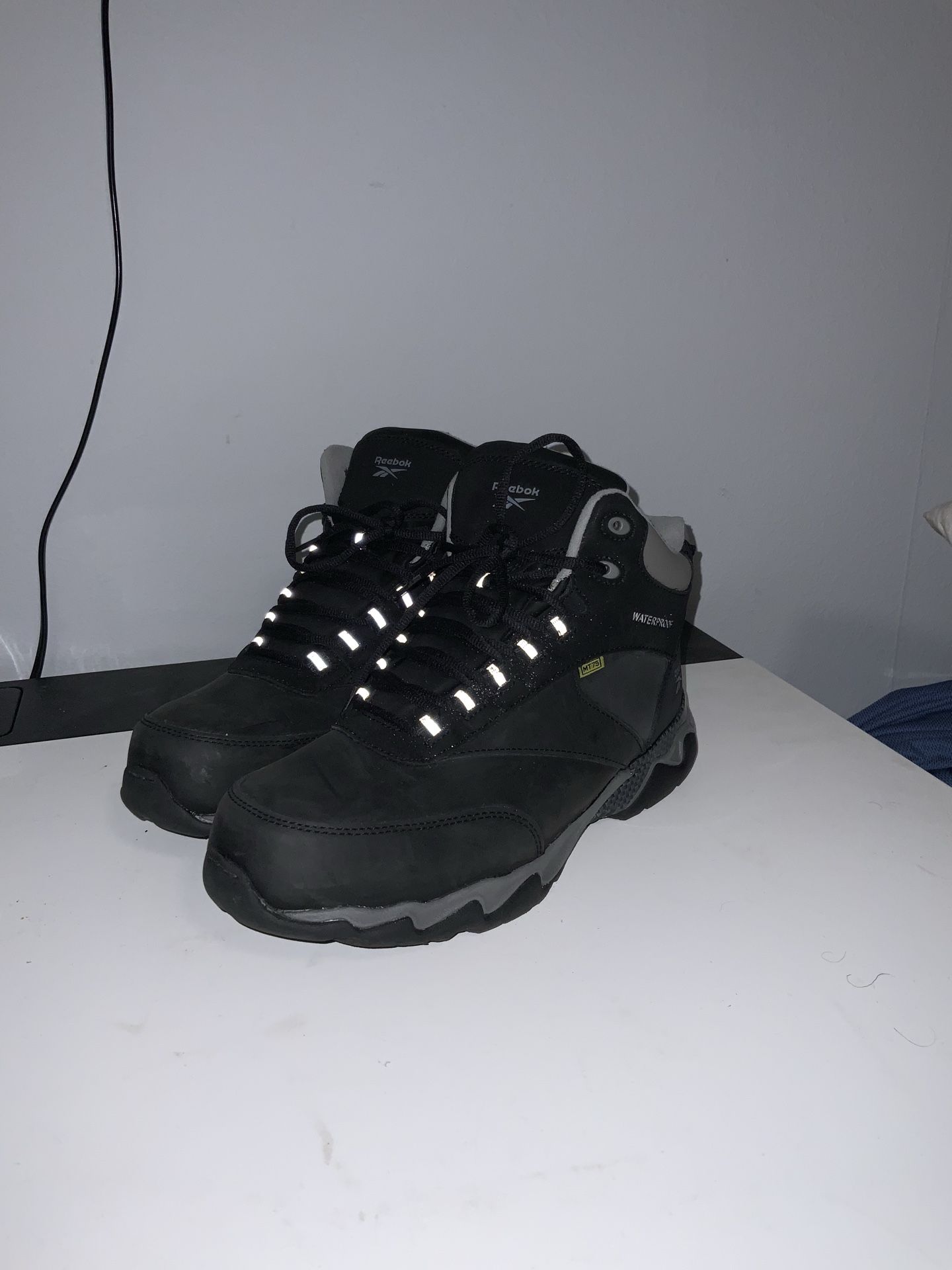 Reebok water proof steel toe