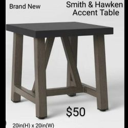 Brand New Smith & Hawken Accent Table 