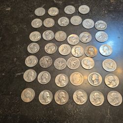Silver Coins Lot 