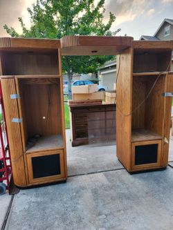 Entertainment Media Cabinet