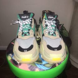 Cream designer deals shoes