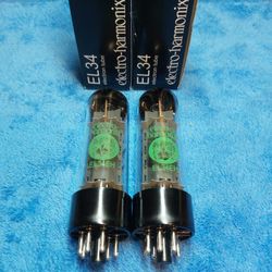 Electro-Harmonix EL34 Matched Pair