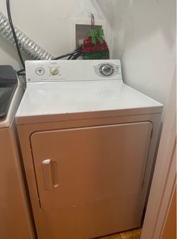 GE White Electric Clothes Dryer