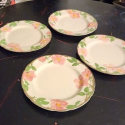 Vintage Franciscan Desert Rose Dinner Plates