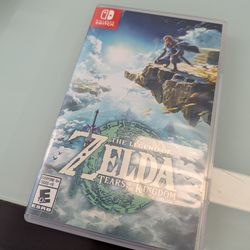 Zelda Tears of the Kingdom Nintendo Switch
