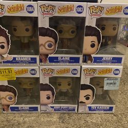 Funko Pop Lot Seinfeld