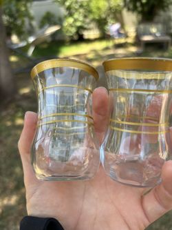 4 Gailstyn Vintage Shot Glasses 