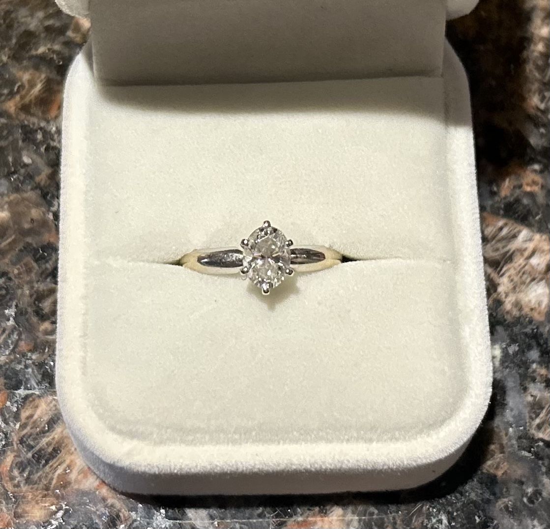 Marquise Cut Diamond Ring