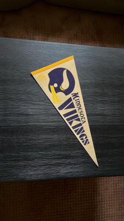 Minnesota Vikings Football Pennant