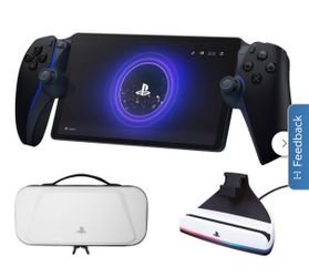 PlayStation hand held Black