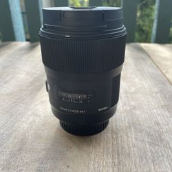 Sigma 35mm 1.4F art Lens For CANON