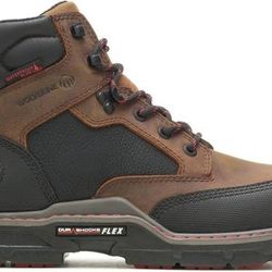NEW SZ 12 Wide Work Boots Wolverine Raider DuraShocks Heavy Duty CarbonMax 6" Construction Boot