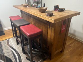 Custom Wood Bar