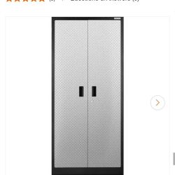 50% OFF - Gladiator Premier 36"x84"x24" Steel

Storage Cabinet Silver Tread 4-Shelf