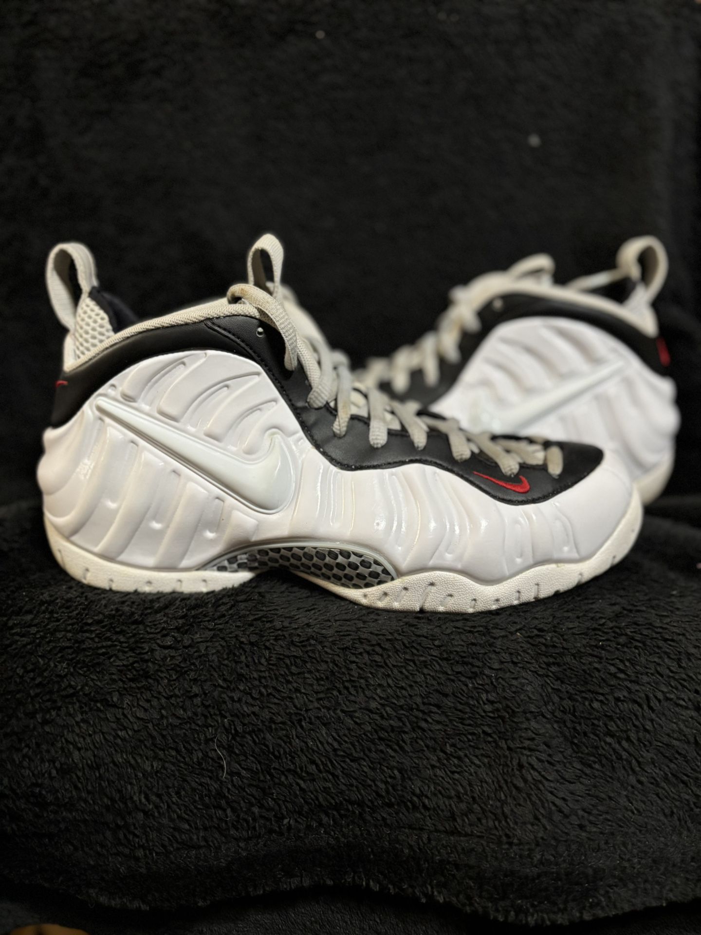 Nike Foamposites Red/grey