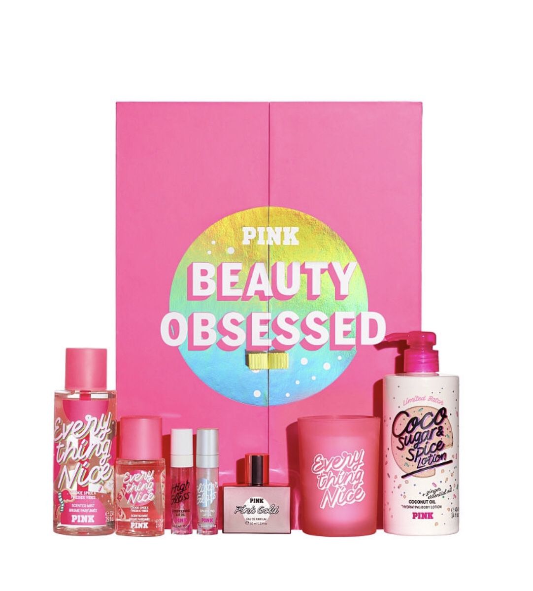 VS PINK beauty obsessed gift box NEW