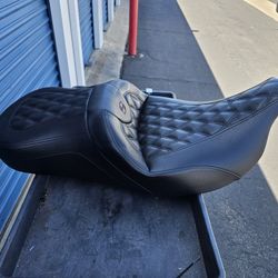 It Will Fit A 2008 To 2020 Beggar Harley-Davidson It's Brand New Saddlement Seat 
