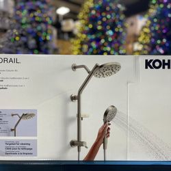 Kohler HydroRail 3-in-1 Multifunction Showerhead and Column Kit